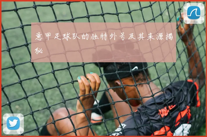 意甲足球队的独特外号及其来源揭秘